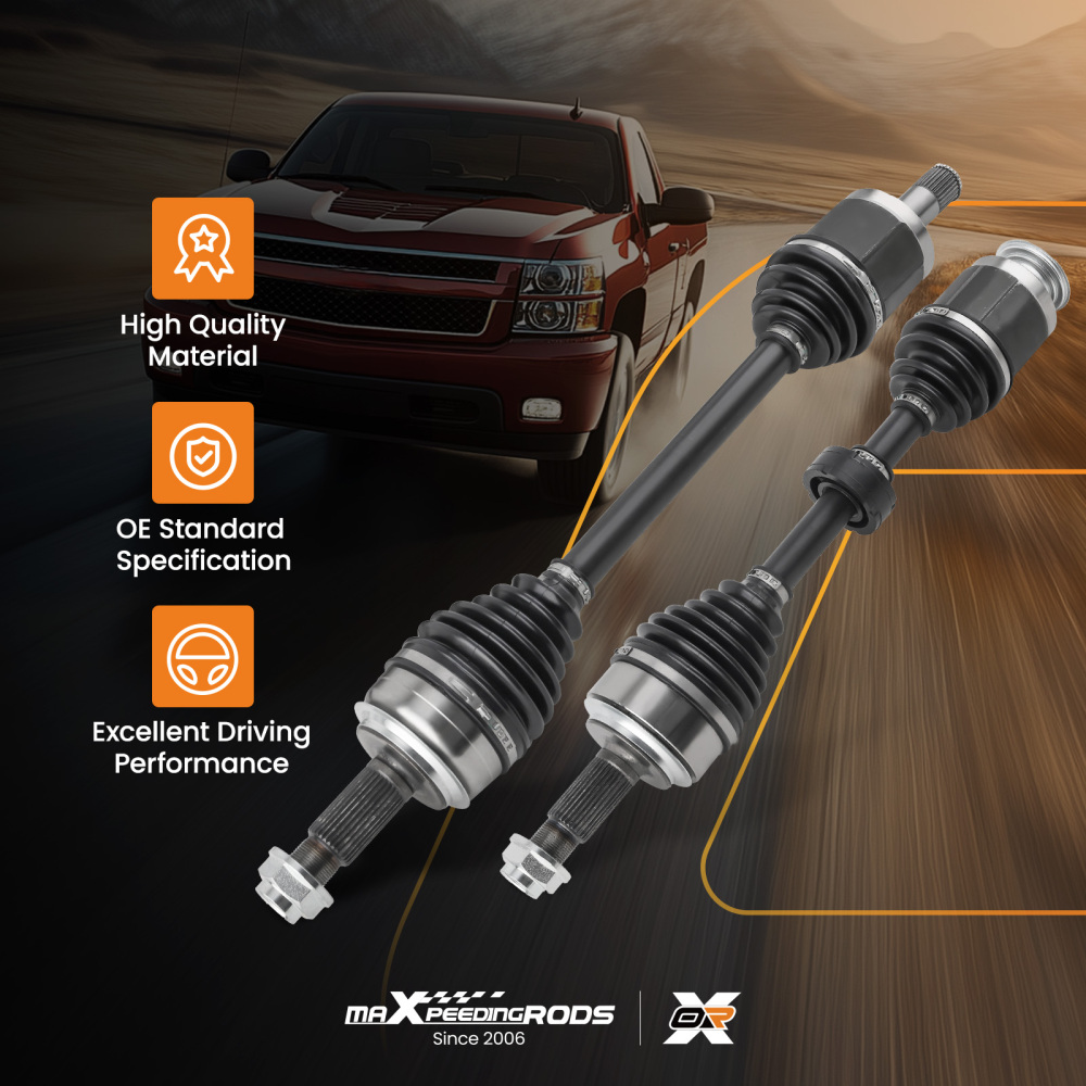 CV Axle Shaft Front LeftRight Set compatible for Honda Accord compatible for FWD 2.4L L4 2008-2012