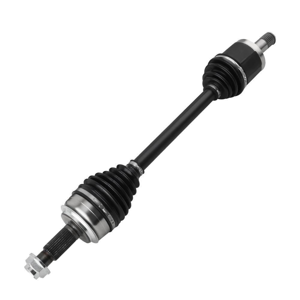 Front LeftRight CV Axle Shaft+Bearings Set compatible for Honda Accord 2.4L 2013-2014