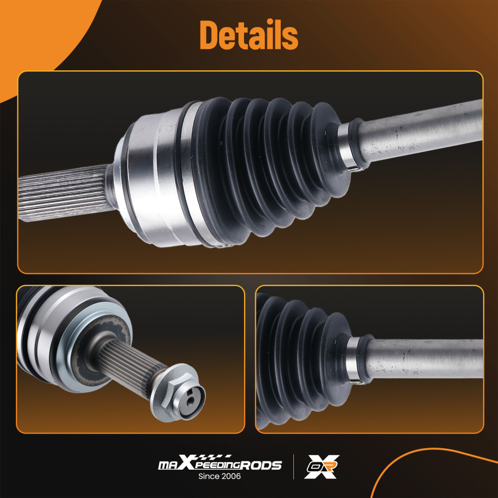 Front Right compatible for Honda Pilot 2012-2015 V6 3.5L CV Axle Shaft Passenger Side