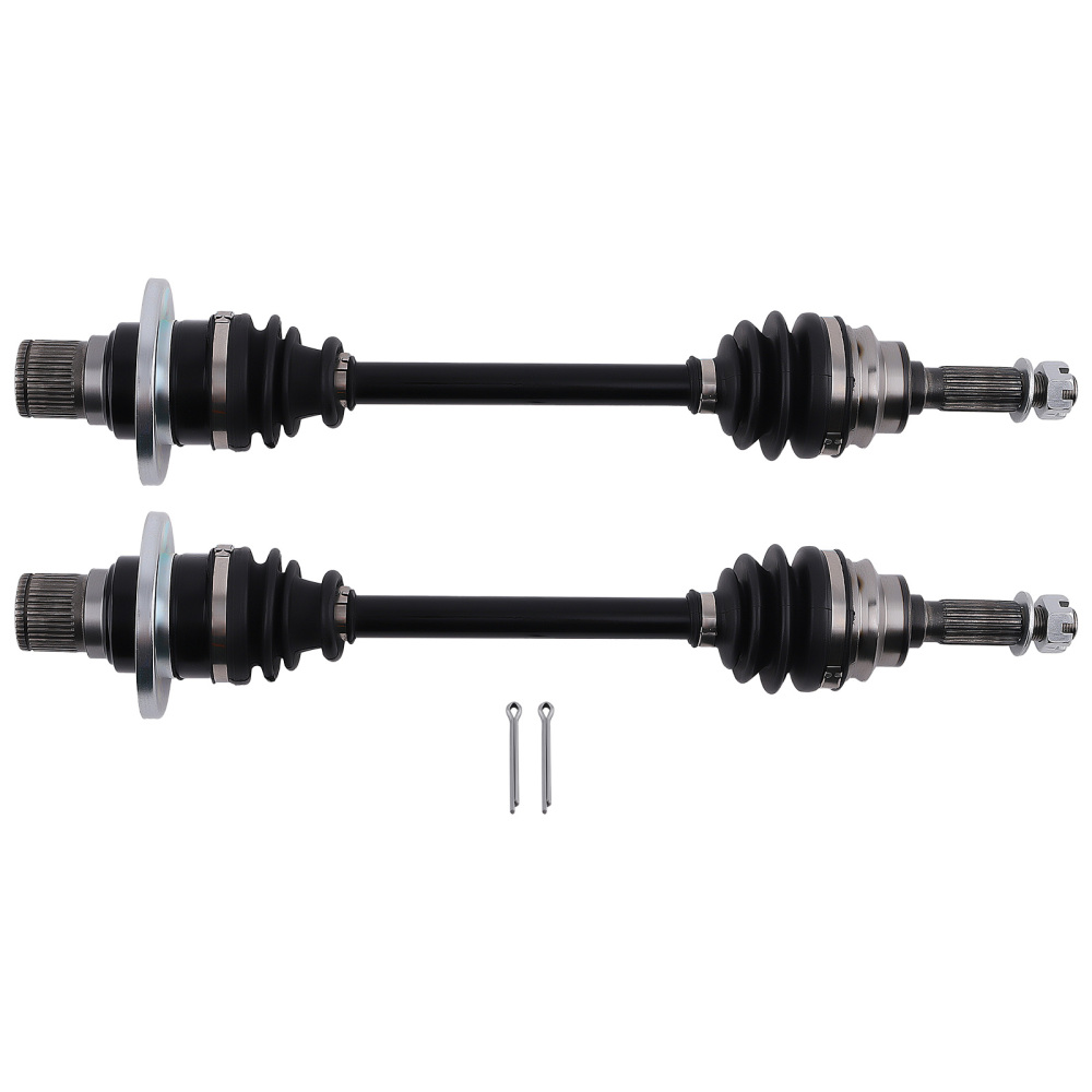 Pair CV Axle Shaft Rear Left Right compatible for Suzuki King Quad 450 500 700 750