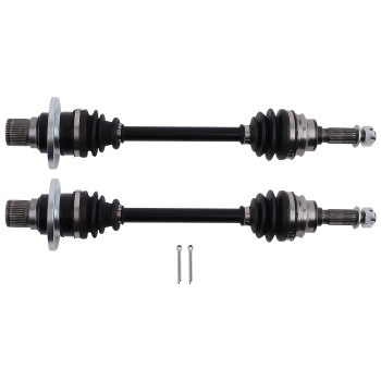 Pair CV Axle Shaft Rear Left Right compatible for Suzuki King Quad 450 500 700 750