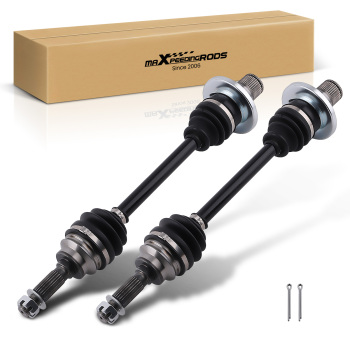 Pair CV Axle Shaft Rear Left Right compatible for Suzuki King Quad 450 500 700 750