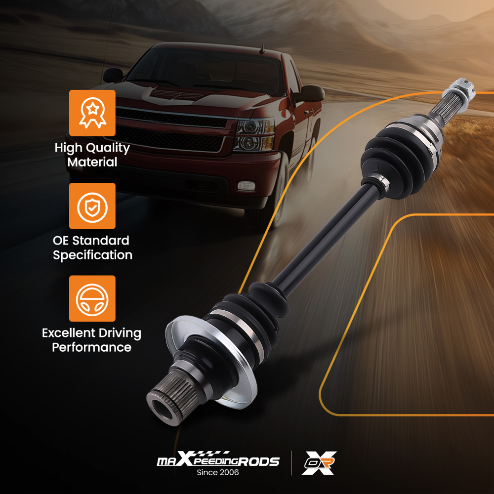 CV Axle Shaft Rear Left/Right compatible for Suzuki King Quad 450 500 700 750