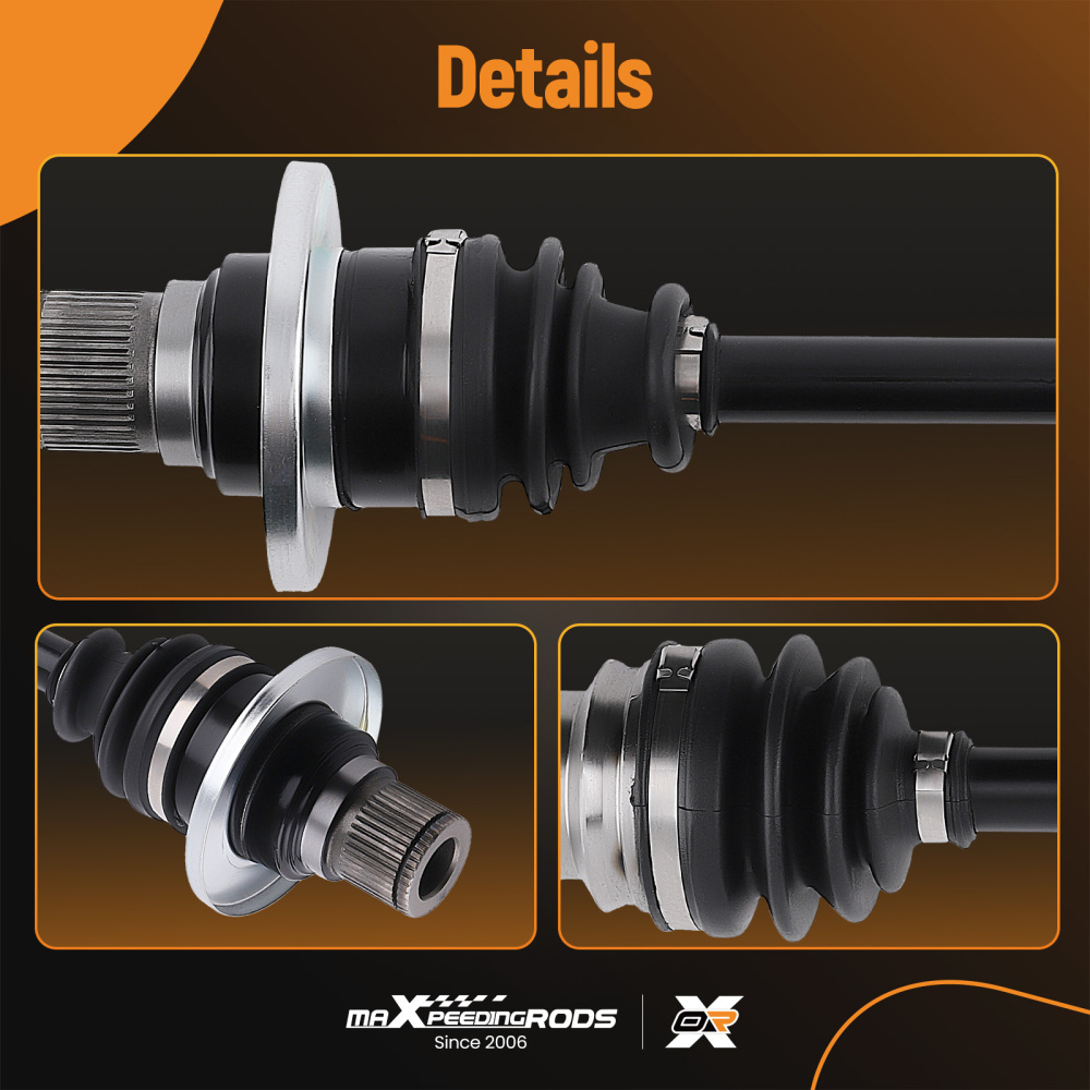 CV Axle Shaft Rear Left/Right compatible for Suzuki King Quad 450 500 700 750