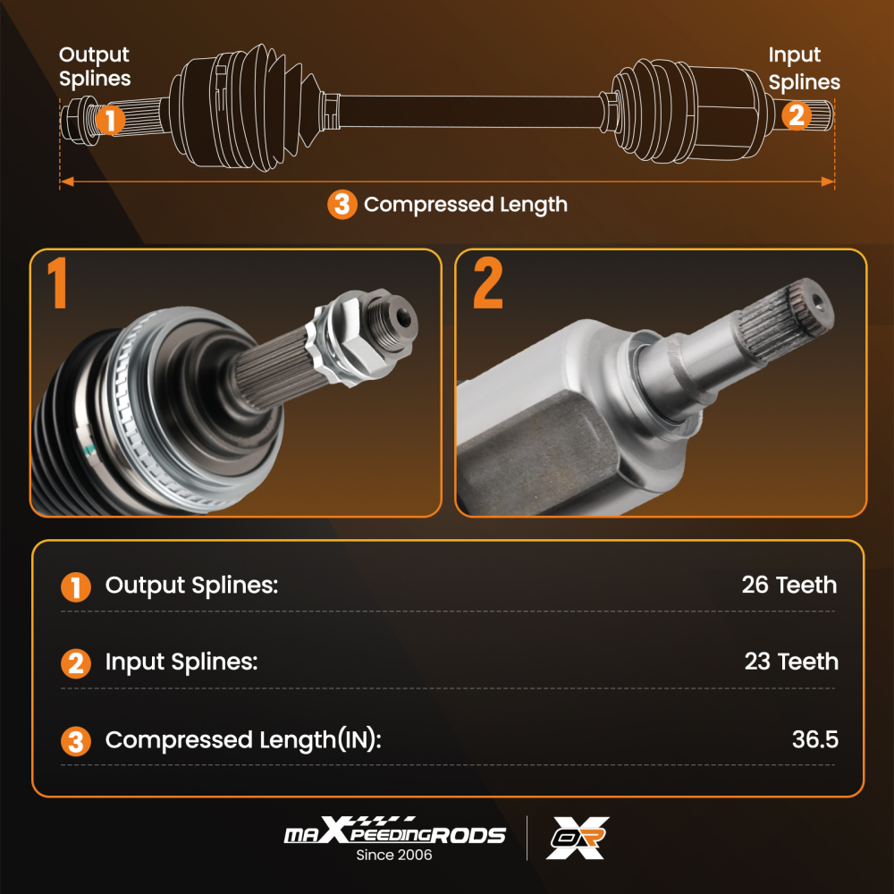CV Axle Assembly compatible for Chevrolet Geo Prizm compatible for Toyota Celica compatible for Corolla Front Right Side