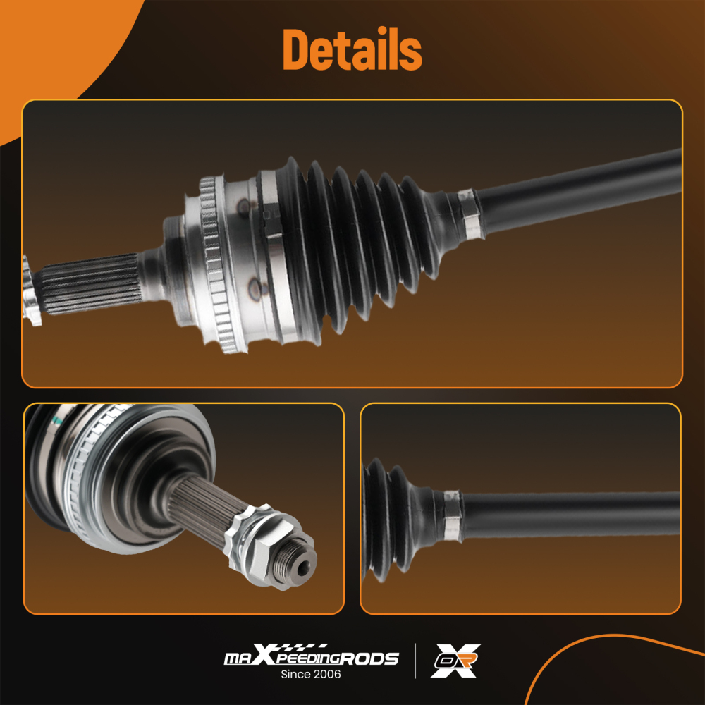 CV Axle Assembly compatible for Chevrolet Geo Prizm compatible for Toyota Celica compatible for Corolla Front Right Side