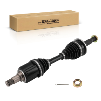 Front LH/RH CV Axle Assembly compatible for Toyota Tacoma 1995-04 compatible for Toyota 4Runner 96-02 4WD