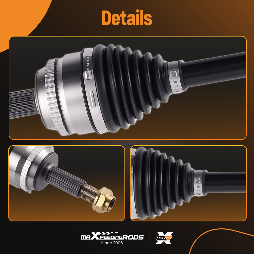 Front Driver CV Axle Joint Shaft compatible for Toyota Corolla Auto Trans 2003-2008