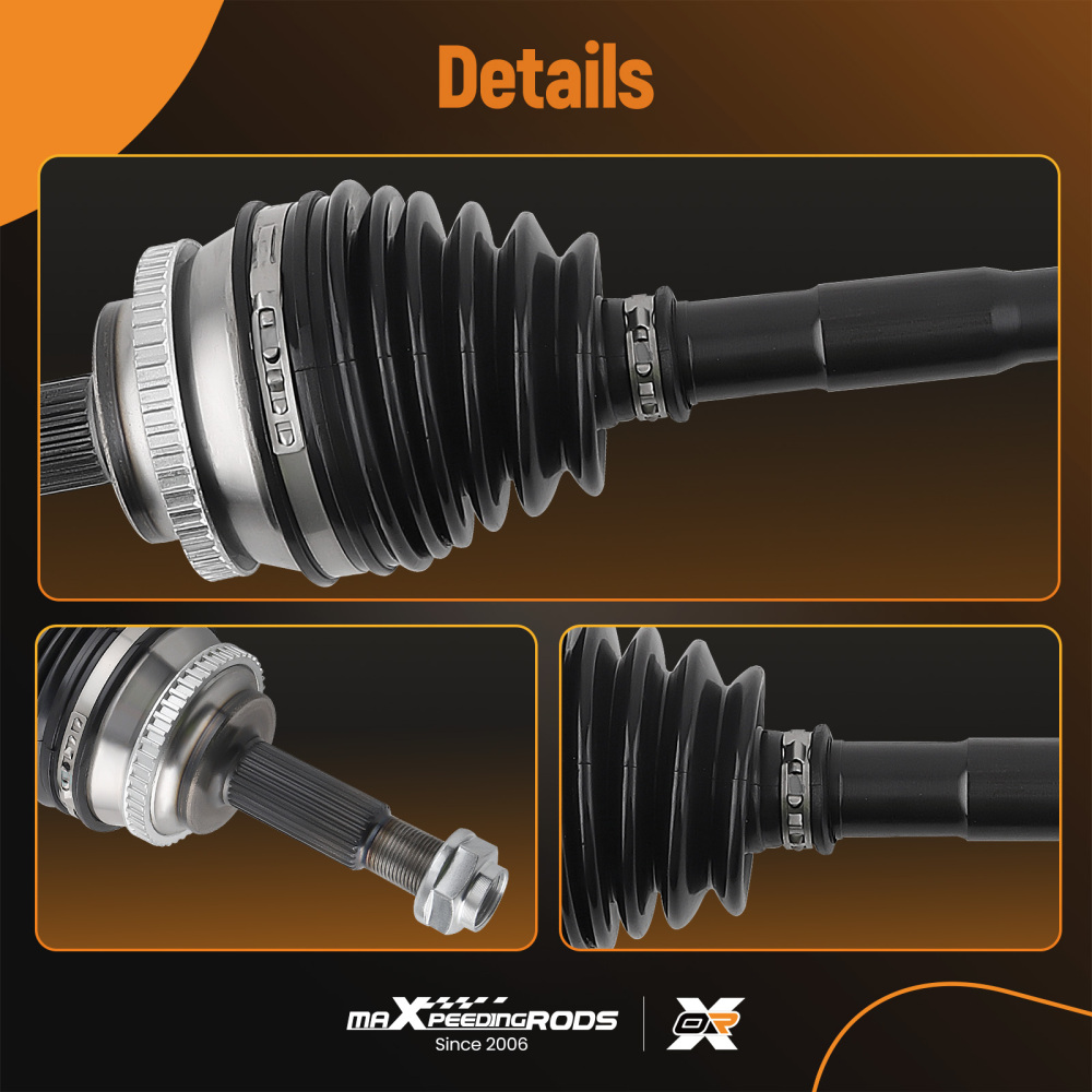 CV Half Shaft Axle Front Driver Side compatible for Toyota Corolla Matrix Vibe 1.8L Engine