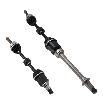 Pair Front CV Axle Shaft compatible for Toyota Camry 2002 - 09 compatible for Highlander Solara 2.4L