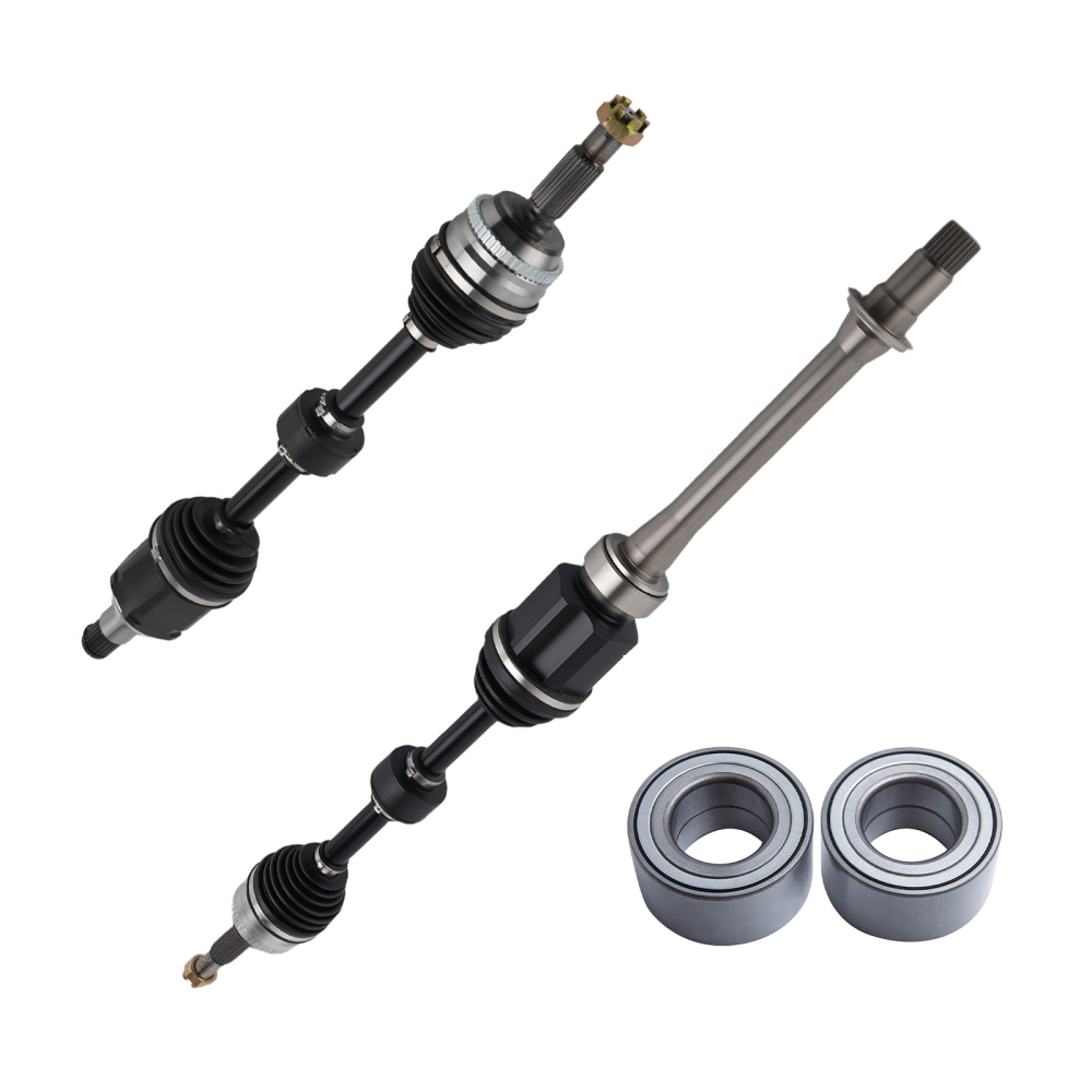 2.4L Front CV Axles Shaft +Wheel bearing Assy compatible for Toyota Solara compatible for HighLander Camry