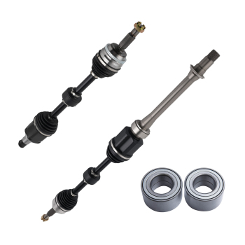 2.4L Front CV Axles Shaft +Wheel bearing Assy compatible for Toyota Solara compatible for HighLander Camry