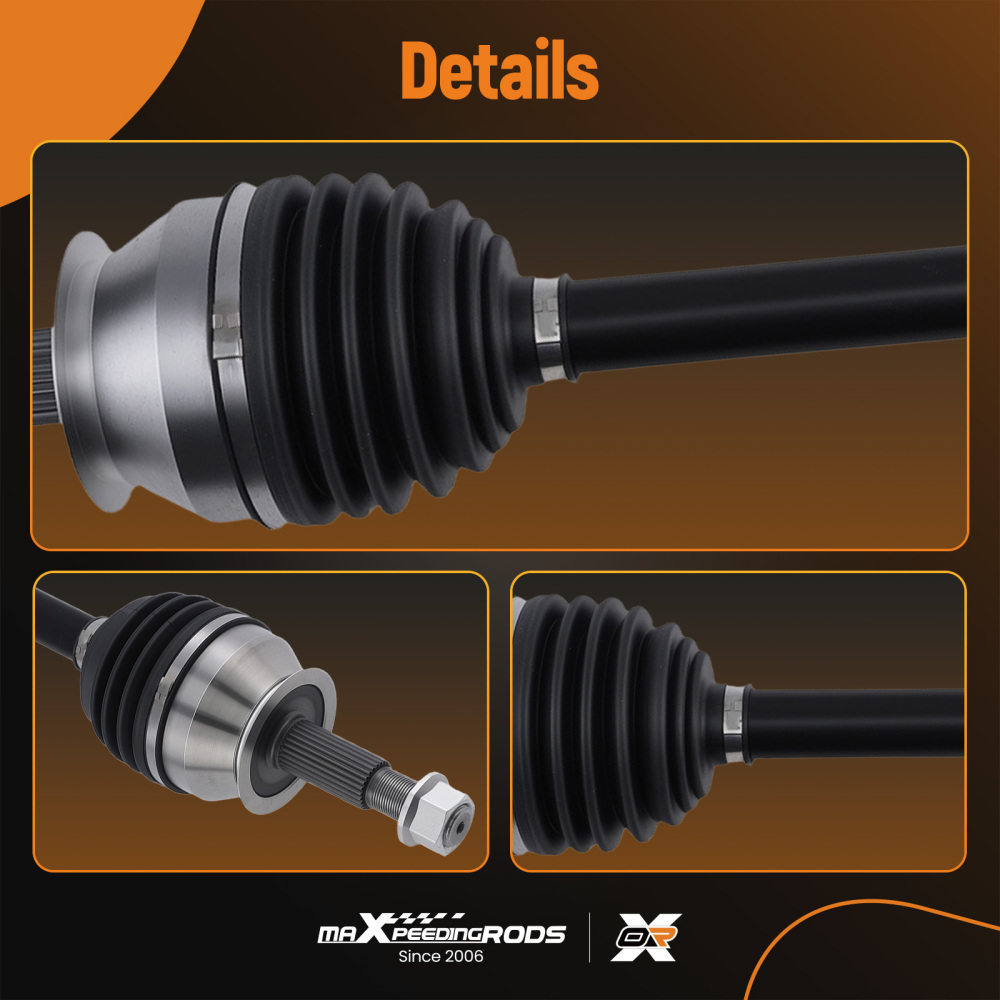 Front Pair CV Axle Shaft compatible for Nissan Frontier 2005-19 Pathfinder 4L V6 05-12@42O3