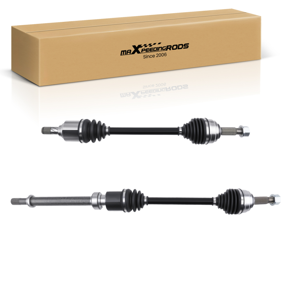 Front CV Axle Shaft Assembly Set compatible for Nissan 2007-2014 66-6250 66-6251