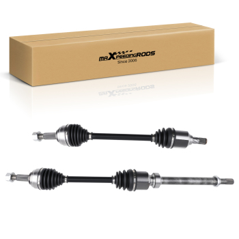 Pair of Front CV Axle Shaft compatible for Nissan For Cube 09-14 Versa 2007-12 Automatic