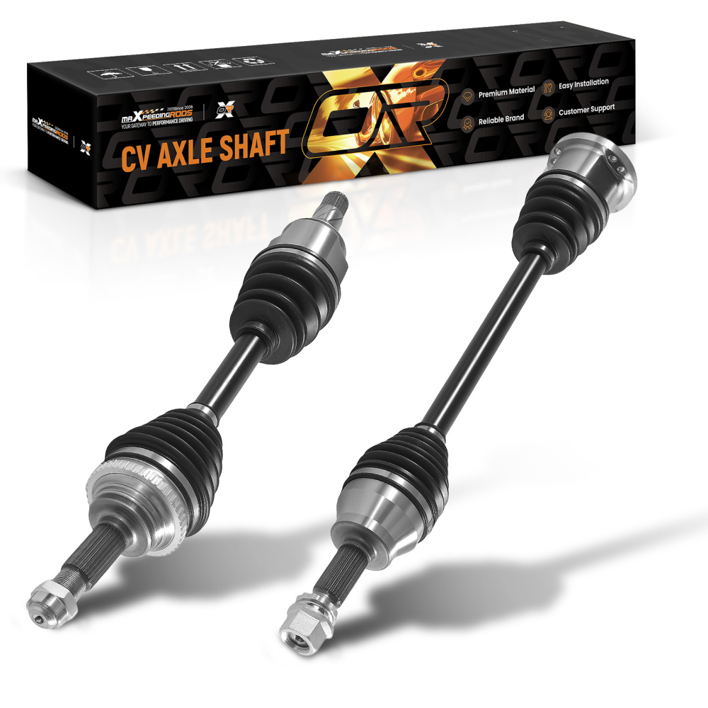 Front Pair CV Axle Shaft Assembly compatible for INFINITI G37X G25 G35 X Sedan AWD 2007-13