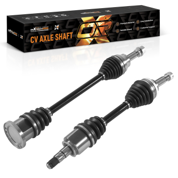 Front Pair CV Axle Shaft Assembly compatible for INFINITI G37X G25 G35 X Sedan AWD 2007-13