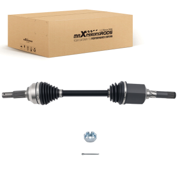 Front Left Driver Side CV Axle Shaft compatible for Nissan Rogue AWD 2008 2009 2010 - 2013