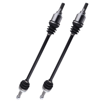 Front Rear LeftRight FullSet CV Axle compatible for Nissan Rogue Select L4 2.5L AWD