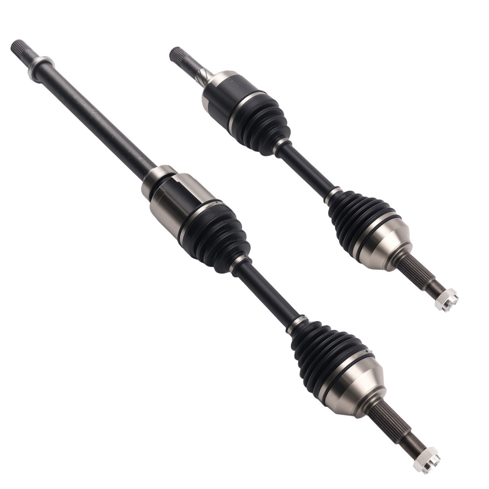 Front Rear LeftRight FullSet CV Axle compatible for Nissan Rogue Select L4 2.5L AWD