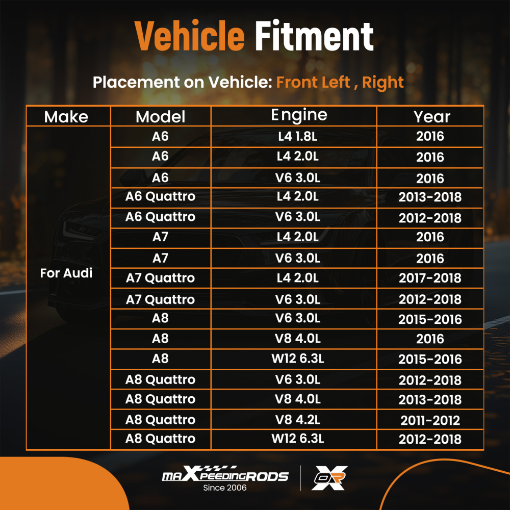 Albero di trasmissione Anteriore Sinistra+Destra compatibile per Audi A6 A7 A8 Q5 4G0407271