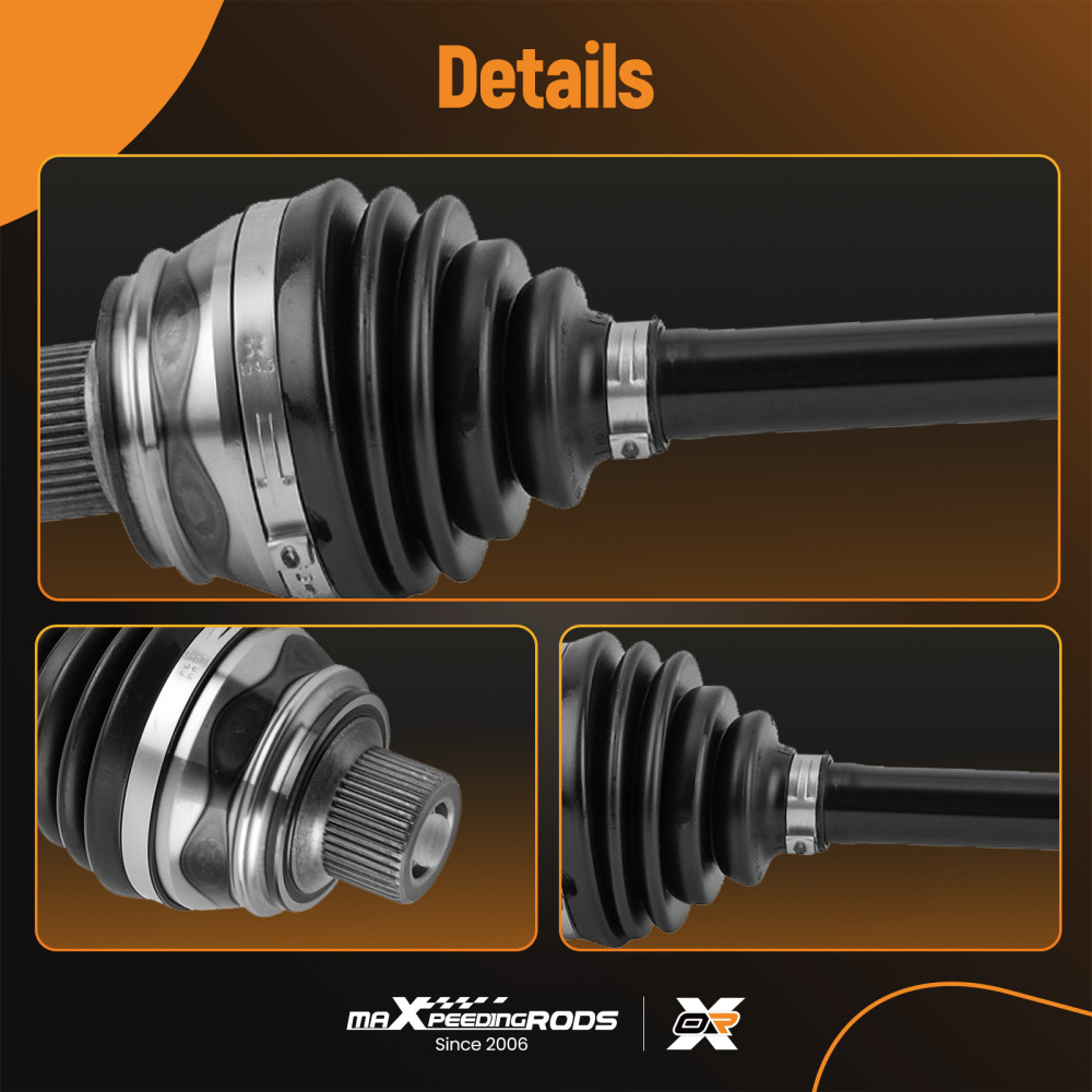 Albero di trasmissione Anteriore Sinistra+Destra compatibile per Audi A6 A7 A8 Q5 4G0407271