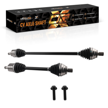 2 New CV Axles Front Pair For Passat 2.5L Automatic Transmission 2012 2013 2014