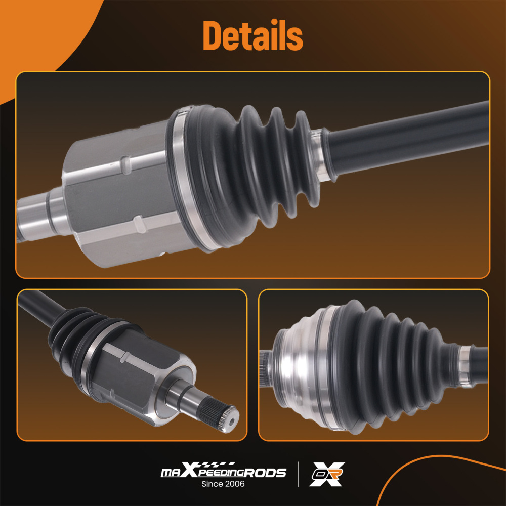 Front Right Passenger Side CV Axle Shaft compatible for Volkswagen Passat 2012-2014