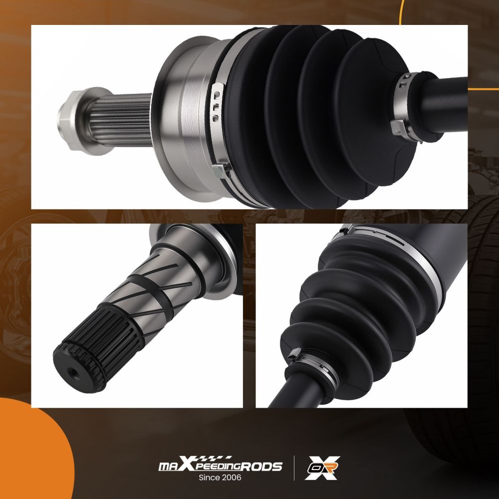 Pair Front CV Axle Shaft Set compatible for Subaru Legacy AWD 2015-2019