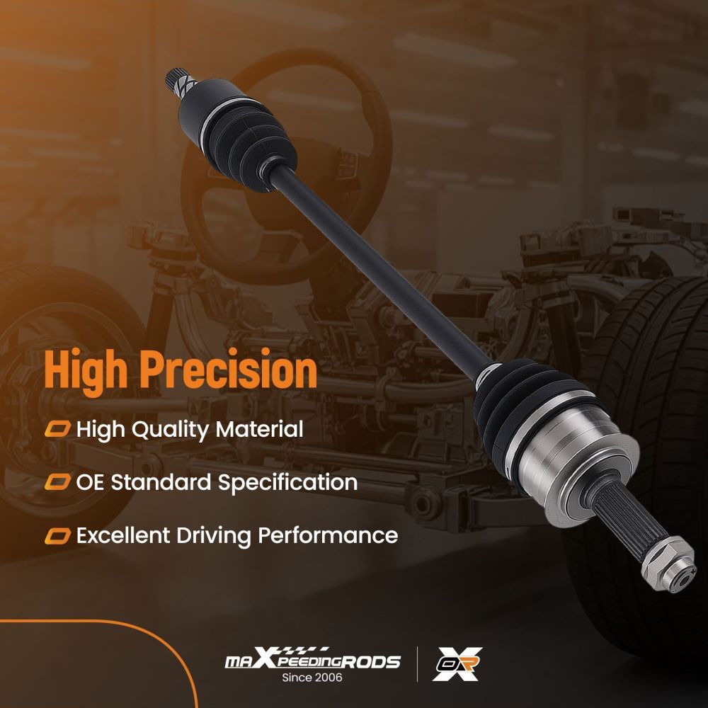 Pair Front CV Axle Shaft Set compatible for Subaru Legacy AWD 2015-2019