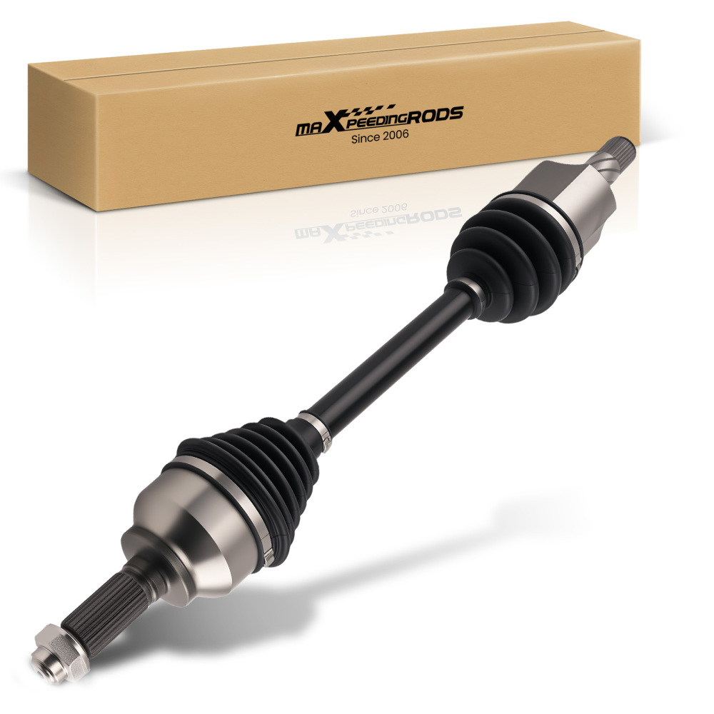 Complete Front Driver Side CV Axle Shaft Assembly compatible for Mazda 3 5 Automatic Trans.