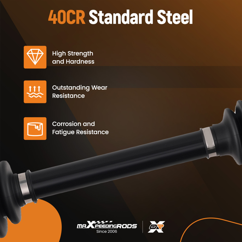 Complete Front Driver Side CV Axle Shaft Assembly compatible for Mazda 3 5 Automatic Trans.