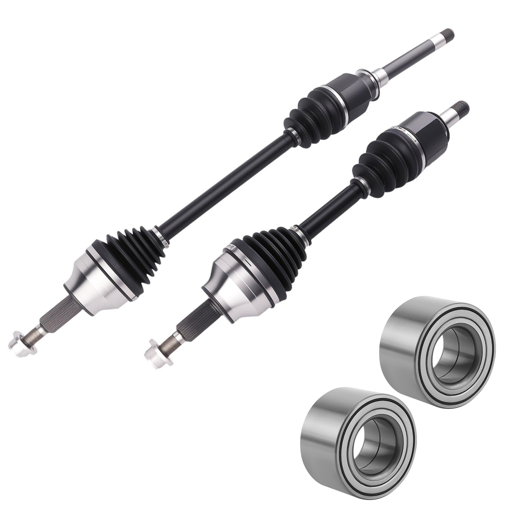 Front CV Axle Joint ShafBearing Kit compatible for Mazda 3 Automatic Trans 2007-2013