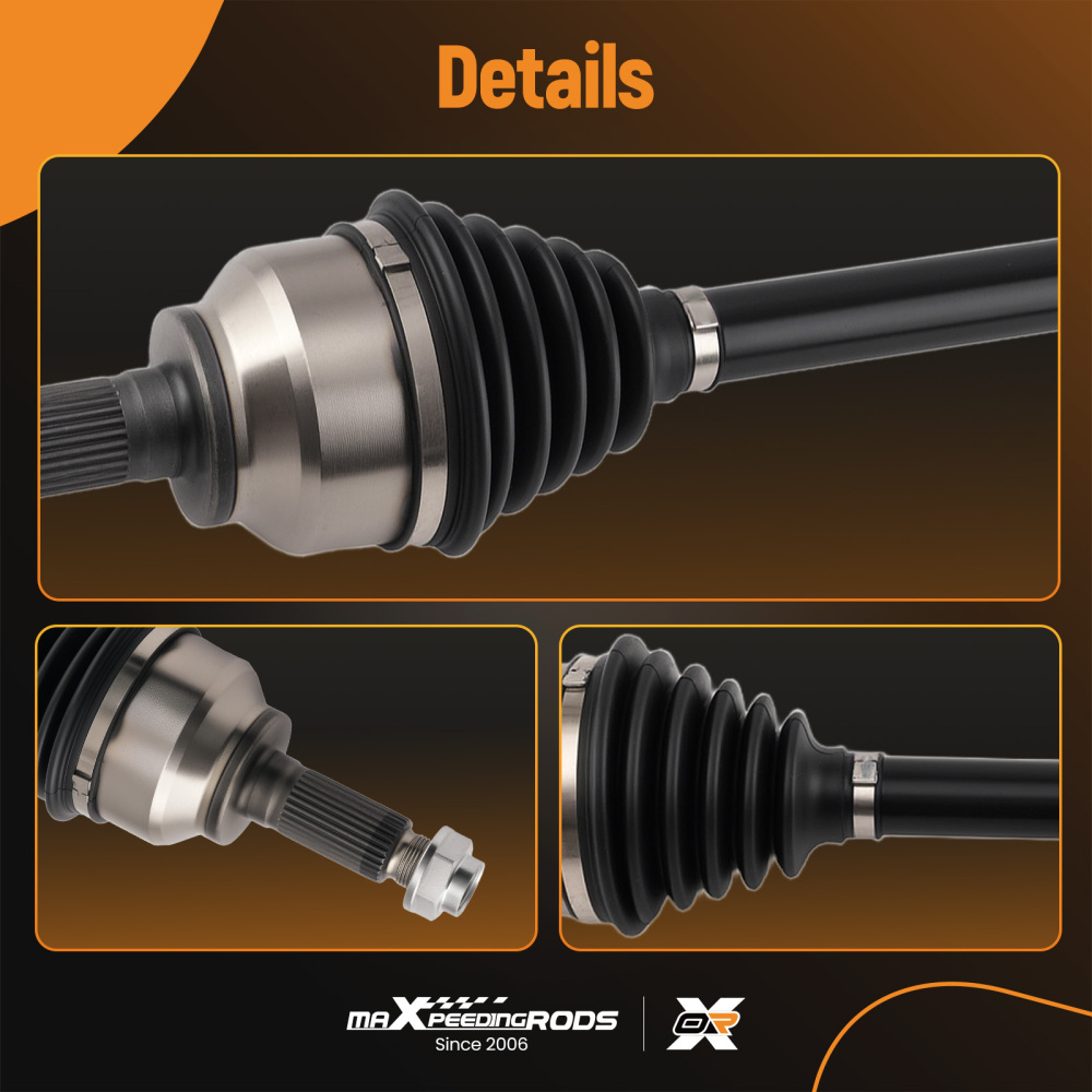 Front Right CV Axle Shaft Assembly compatible for Mazda 3 2005-2013 5 2006-2010 Auto Trans