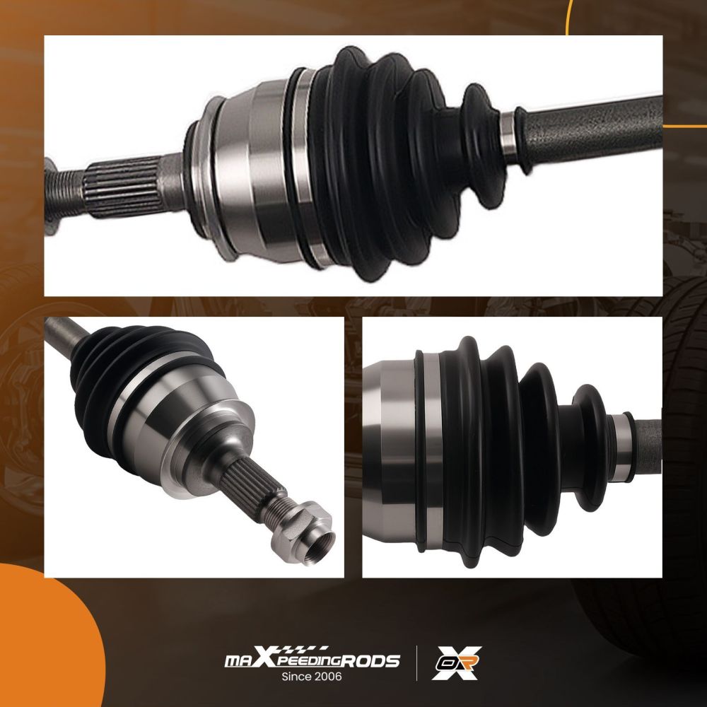 Ensemble Arbre CV Avant compatible pour Mini Cooper L4 1.6L Manuel 2002-2003 Gauche Droit