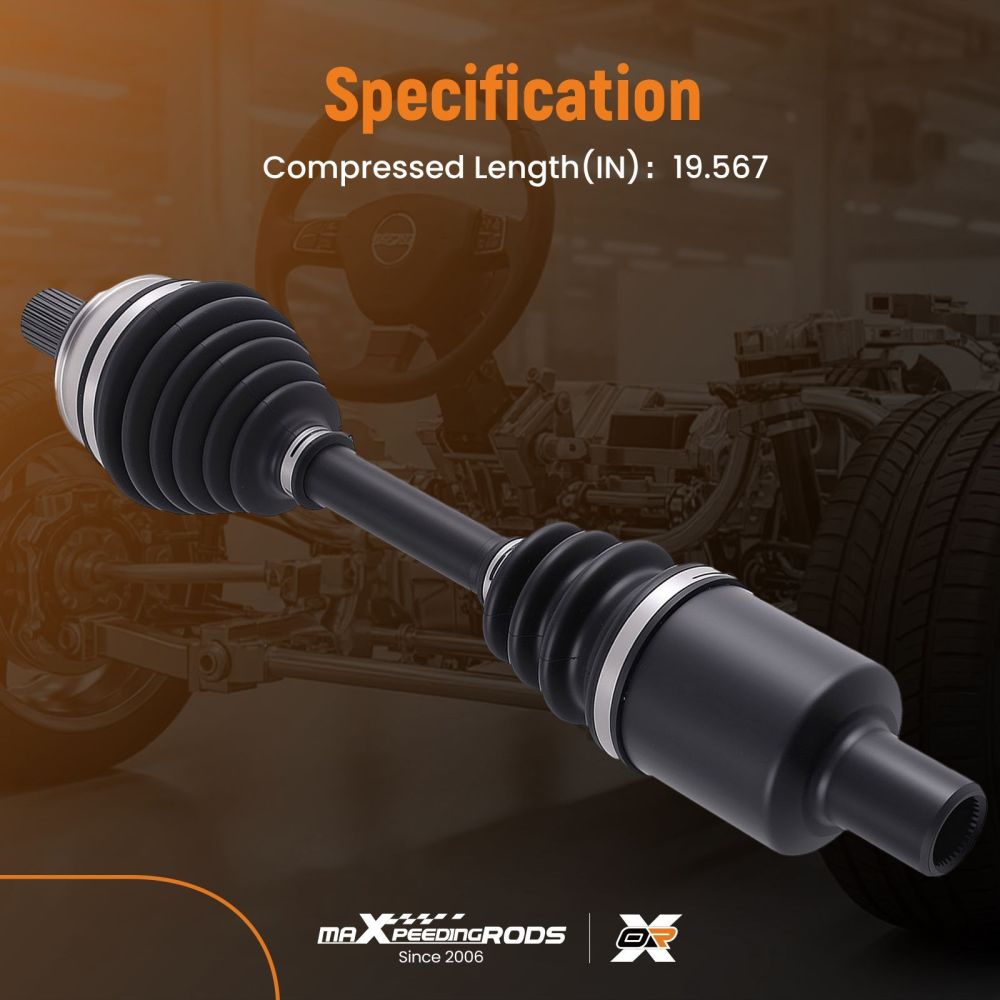 CV Axle Assembly for Mercedes-Benz C300 W204 C350 E400 3.0L 3.5L Front Left Side