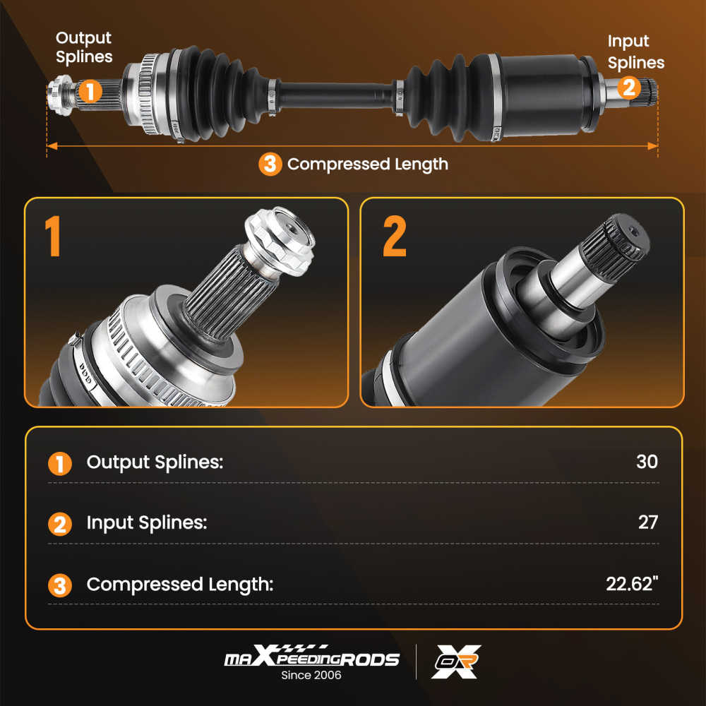 Semiasse Anteriore Sinistra compatibile per BMW 3 E90 E91 E92 2005-2013