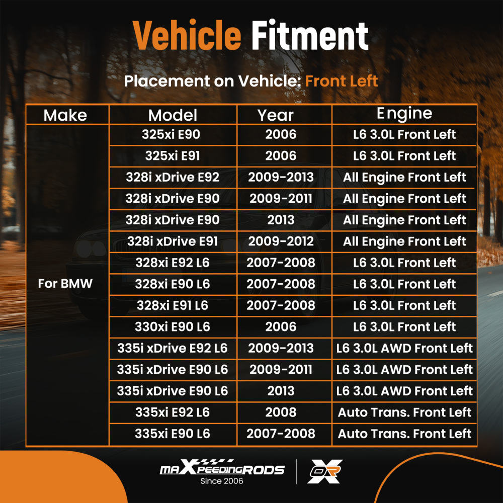 Semiasse Anteriore Sinistra compatibile per BMW 3 E90 E91 E92 2005-2013