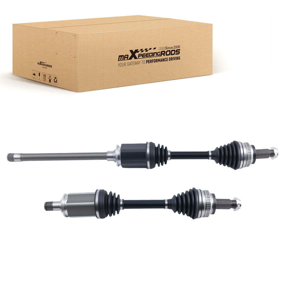 Pair Front Left Right Drive Shaft compatible para BMW E90 E91 E92