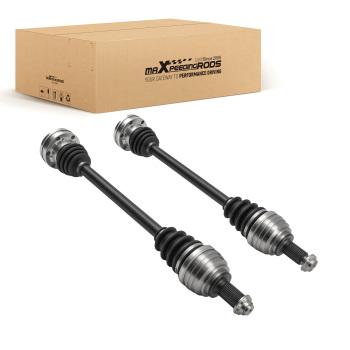 2XÁrbol De Transmisión Trasero compatible para BMW 5 E60 E61 xi i xDrive 33207572420 670mm