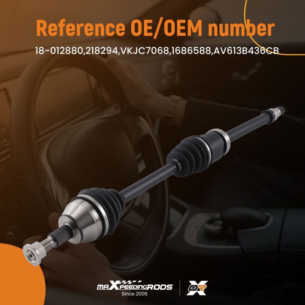 Albero di Trasmissione Destro compatibile per Ford C-Max II DXA/CB7 1.0-1.6L 10-19 18012880