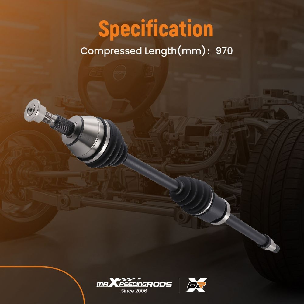Albero di Trasmissione Destro compatibile per Ford C-Max II DXA/CB7 1.0-1.6L 10-19 18012880