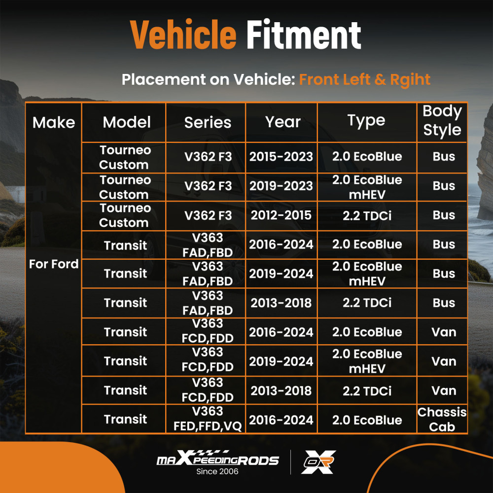 Albero CV Anteriore compatibile per Ford Transit/Tourneo Custom 2.2 TDCi 2012-15 218335