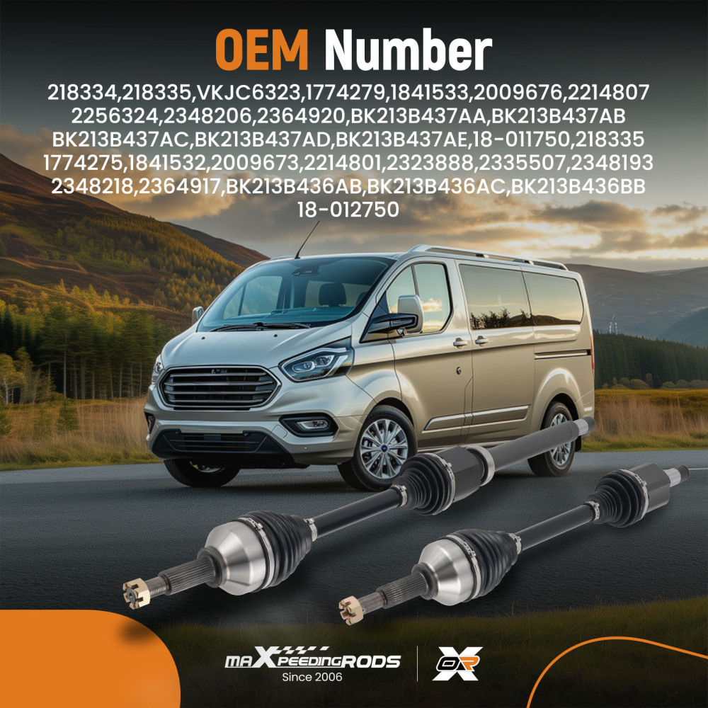 Albero CV Anteriore compatibile per Ford Transit/Tourneo Custom 2.2 TDCi 2012-15 218335