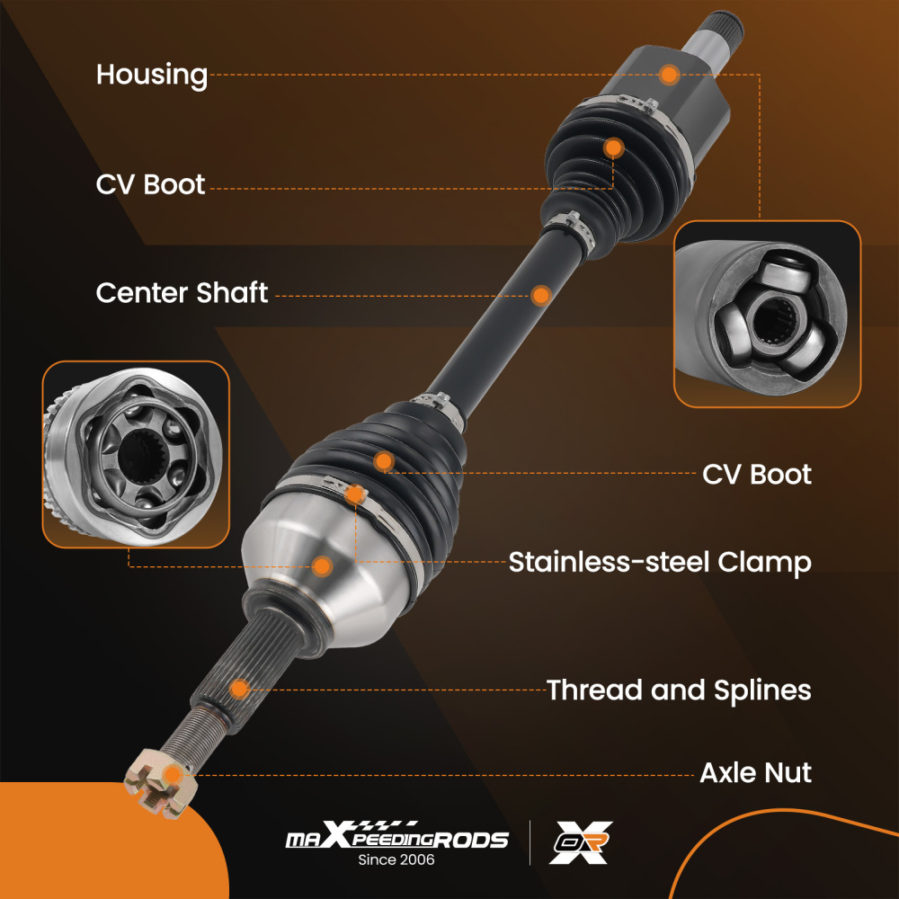 Albero CV Anteriore compatibile per Ford Transit/Tourneo Custom 2.2 TDCi 2012-15 218335