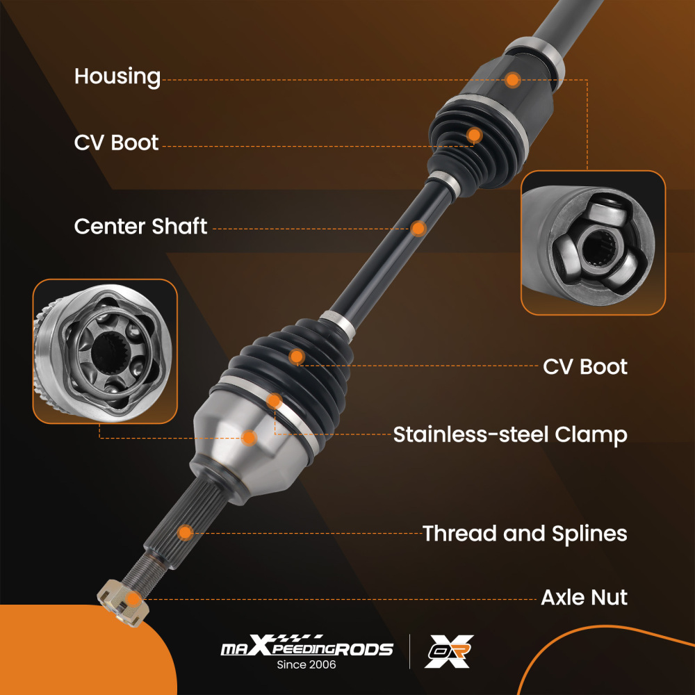 Drive Shaft Front Right compatible for Ford Tourneo Custom Transit V362 V363 2.0 2.2 218335