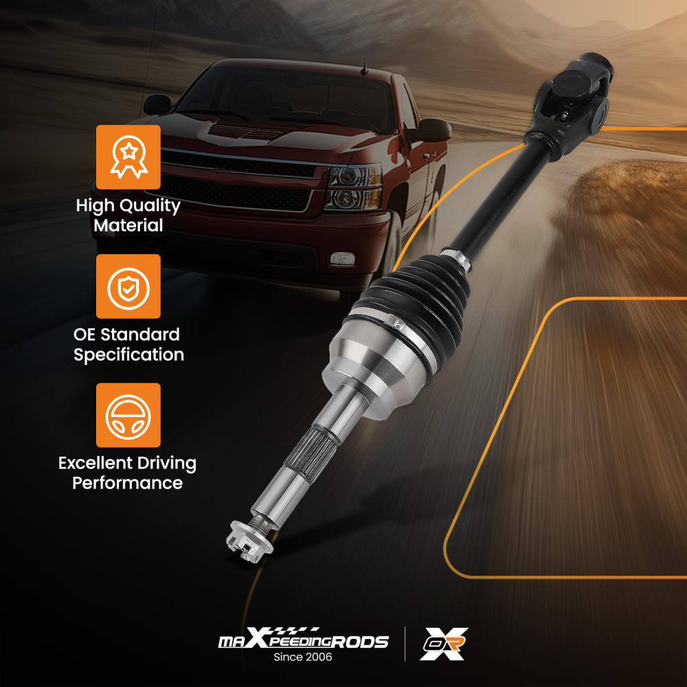 Front Left/Right compatible for Polaris Sportsman 500 4X4 1996-2002 CV Axle Drive Shaft