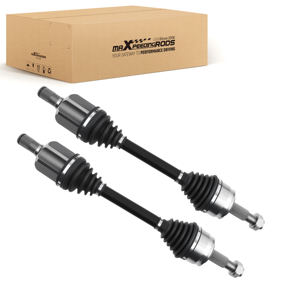 Pair Front CV Axles compatible for Jeep Compass MP 2018-2021 L4 2.4L Left Right