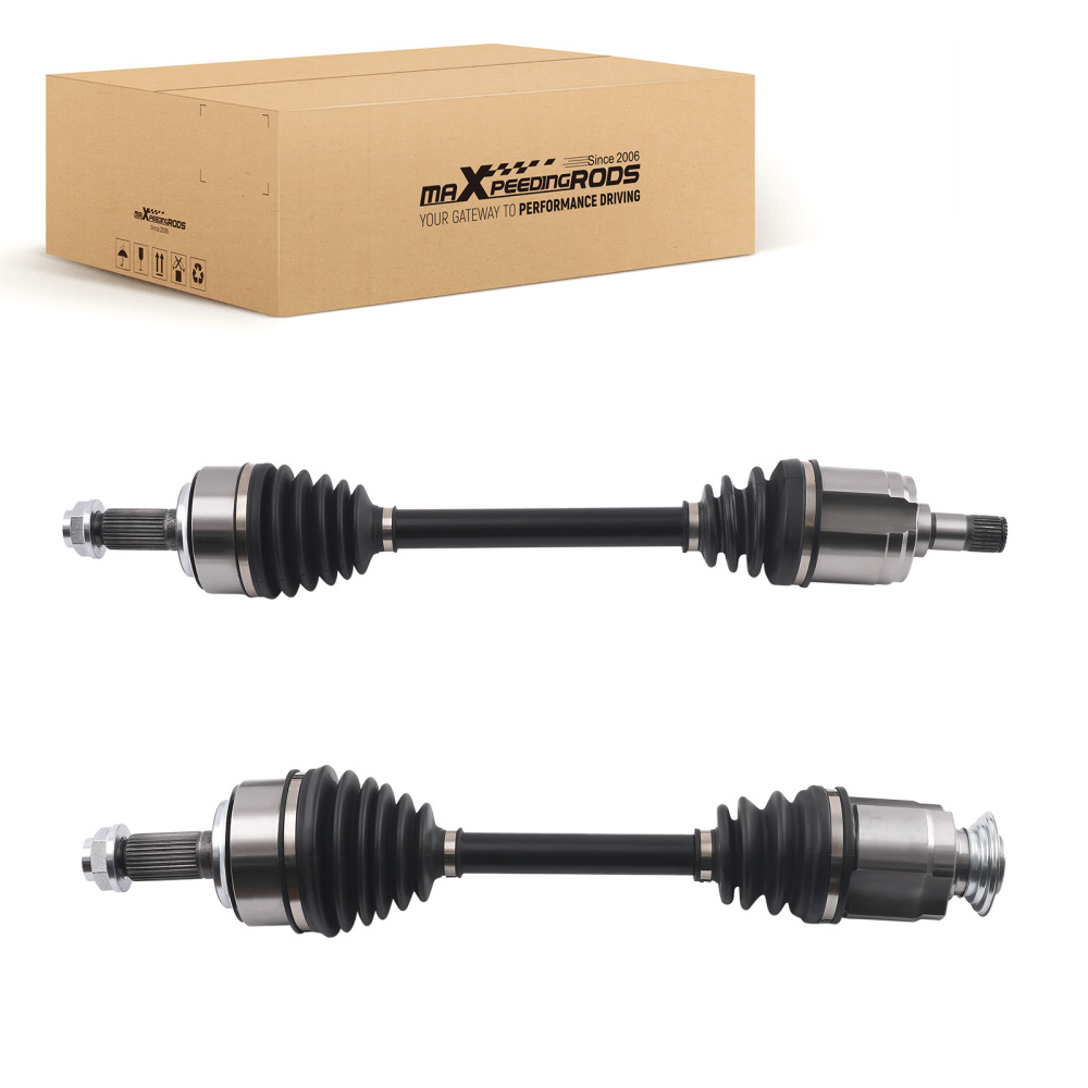 2x Front Left and Right CV Axle Shaft Assembly compatible for Honda CR-V 2007-2014 2.4L