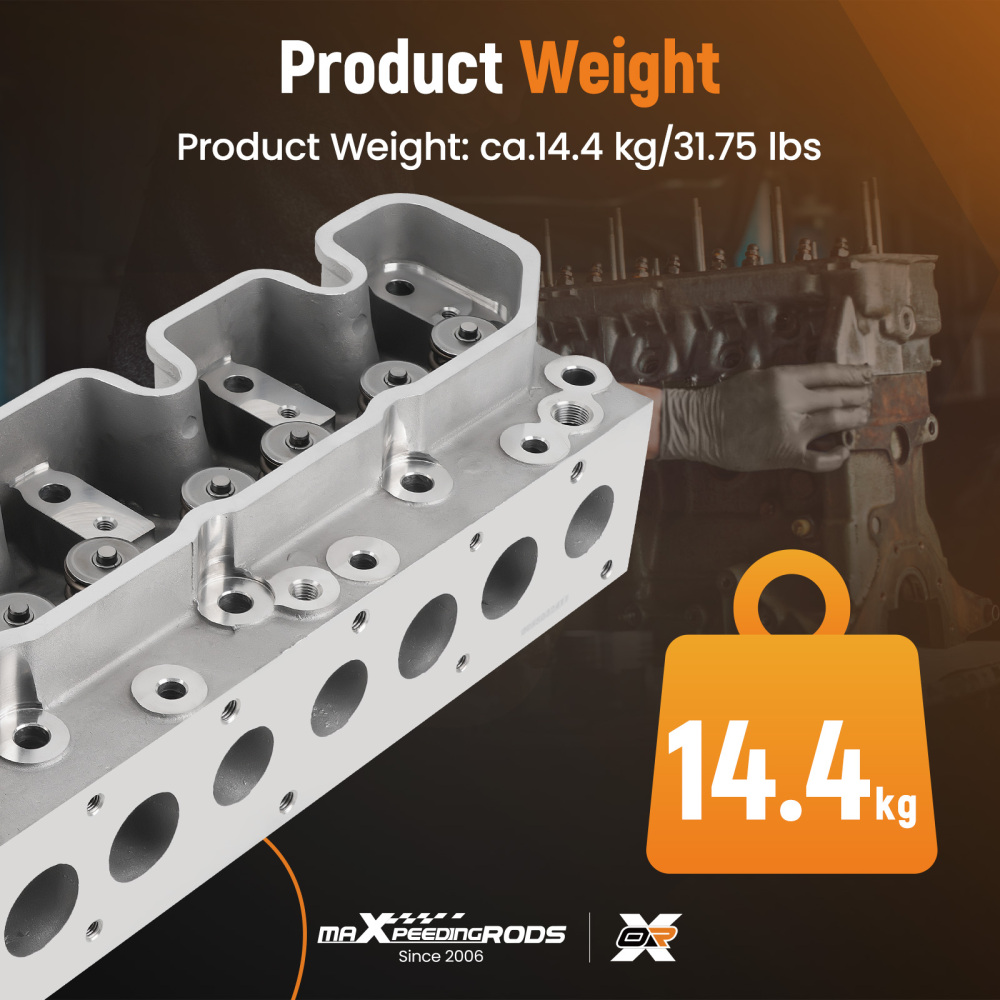 Cylinder Head Complete Assy compatible for Land Rover Discovery 300TDI 1995-1998 LDF500180